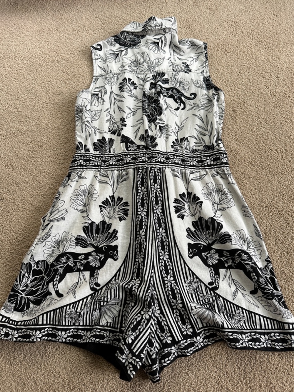 Belle Verne linen blend romper - Picture 7 of 10